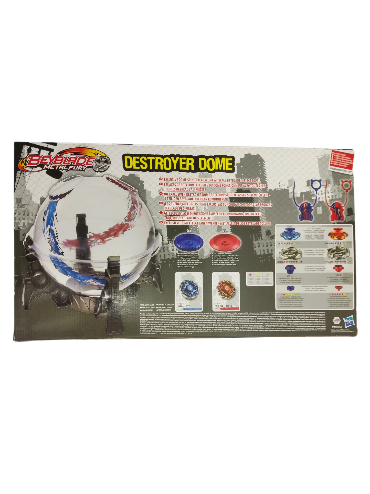 Beyblade Metal Fury Destroyer Dome Beystadium - Hasbro - Anime Beyond