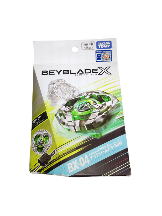 Knight Shield BX-04 3-80N Takara Tomy Beyblade X - Anime Beyond
