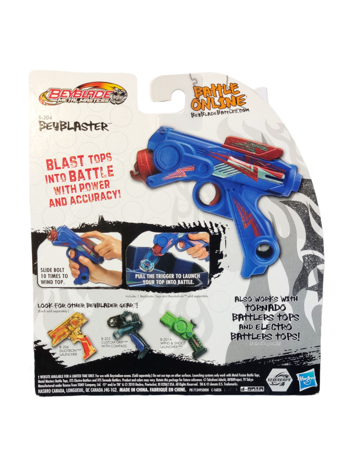 Hasbro Beyblader Gear Beyblaster B-204 - Anime Beyond