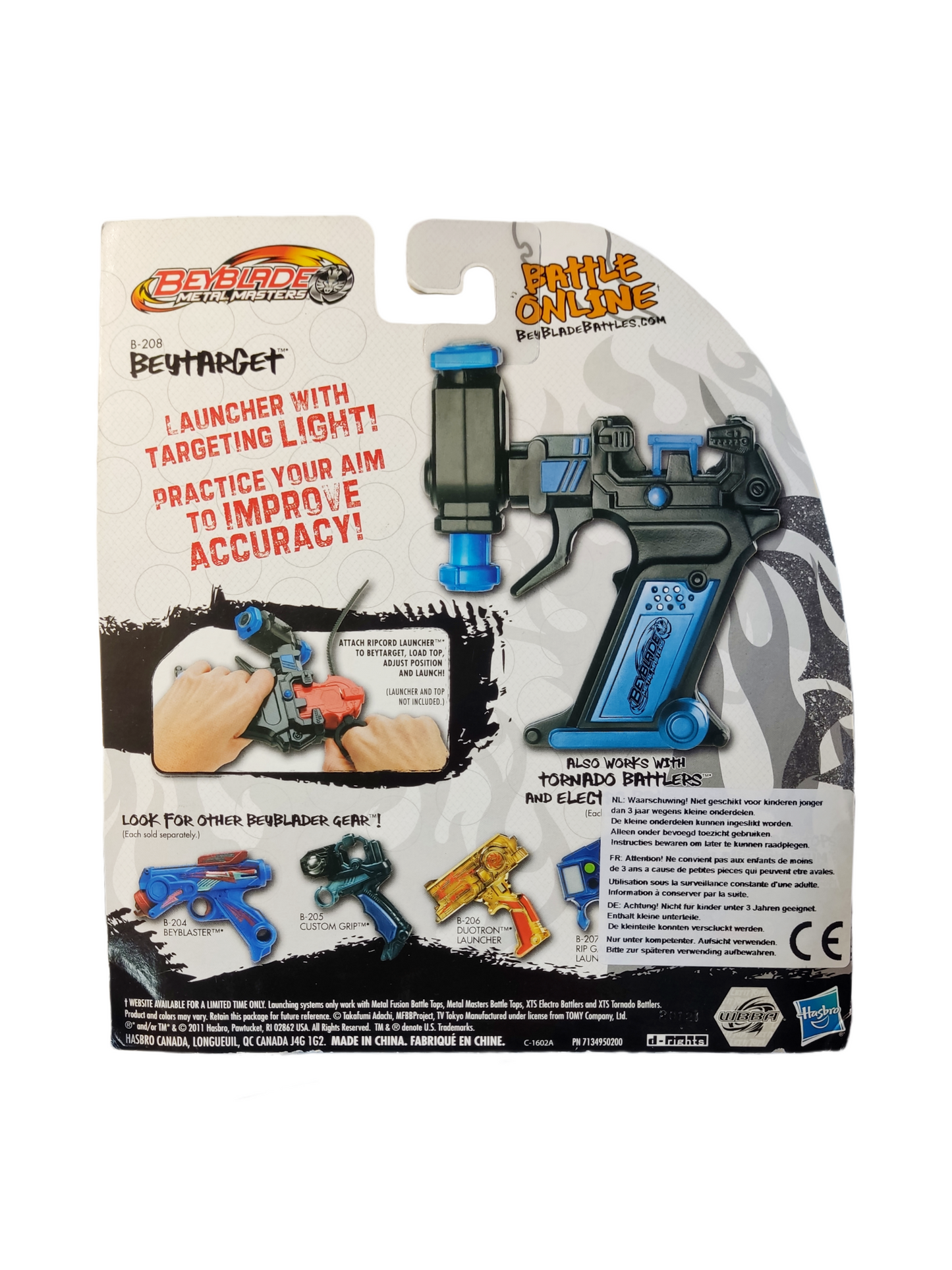 Hasbro Beyblader Gear Beytarget B-208 - Anime Beyond