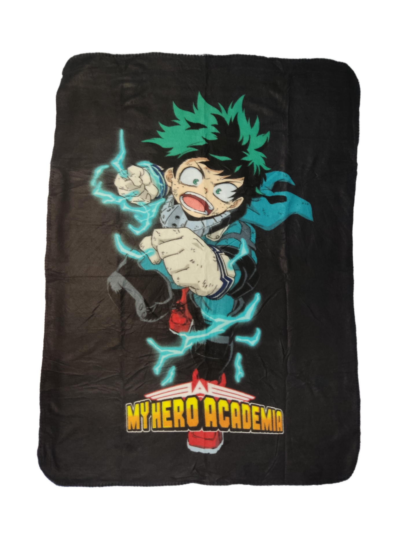 Izuku Midoriya Deku Fleecedecke 100x140cm - Anime Beyond