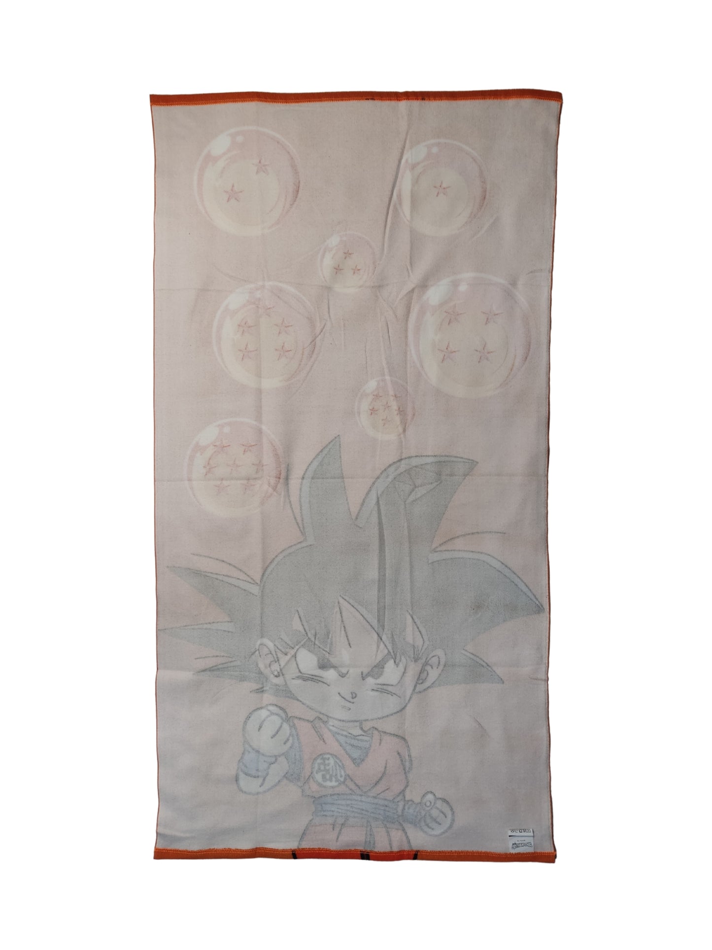 Son Goku - Dragon Ball Strandtuch in orange 140x70cm (Polyester) - Anime Beyond