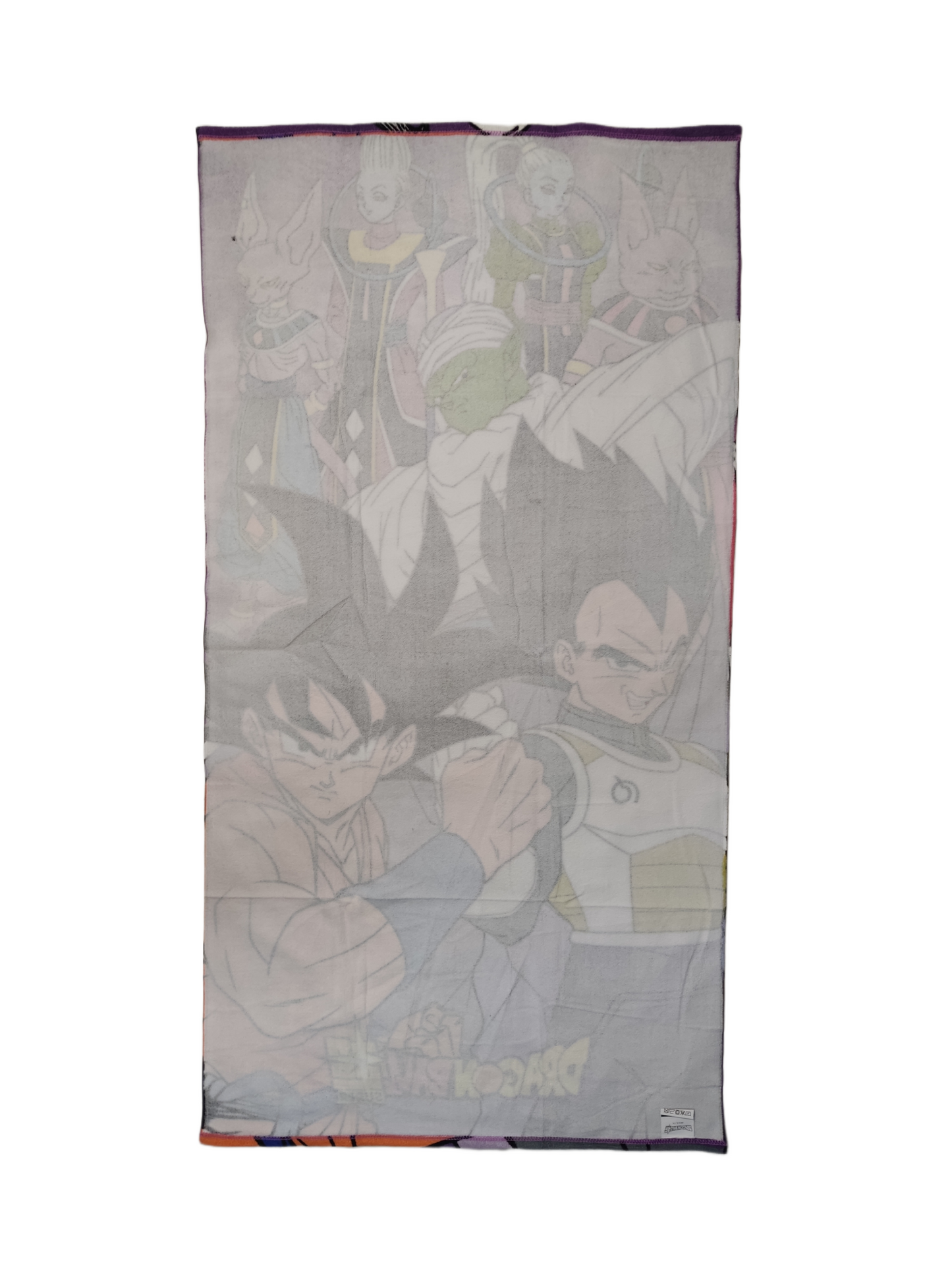 Dragon Ball Super Strandtuch in lila 140x70cm (Polyester) - Anime Beyond