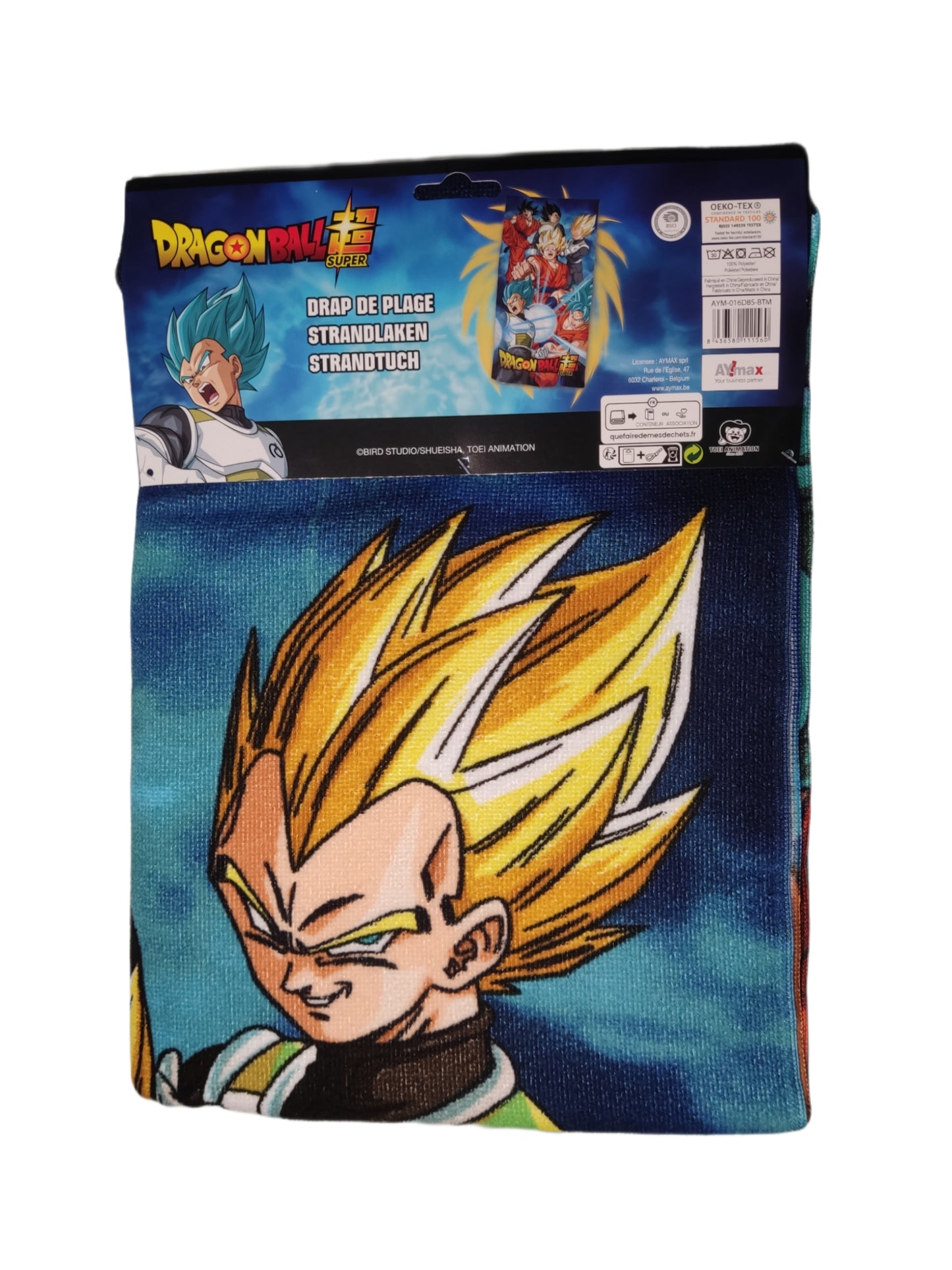 Dragon Ball Super Strandtuch 140x70cm (Polyester) - Anime Beyond