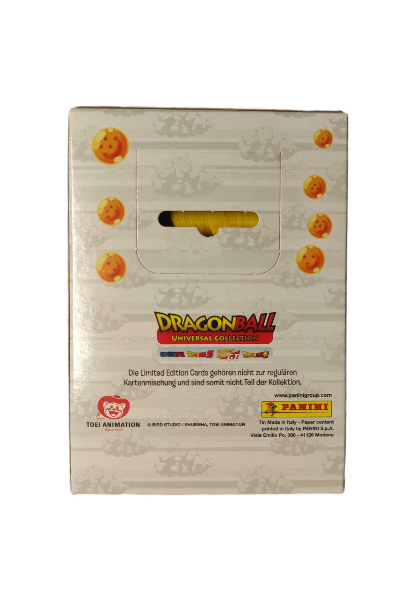 Dragon Ball Universal Trading Cards - Pocket Tin Box mit 3 Packs - Anime Beyond