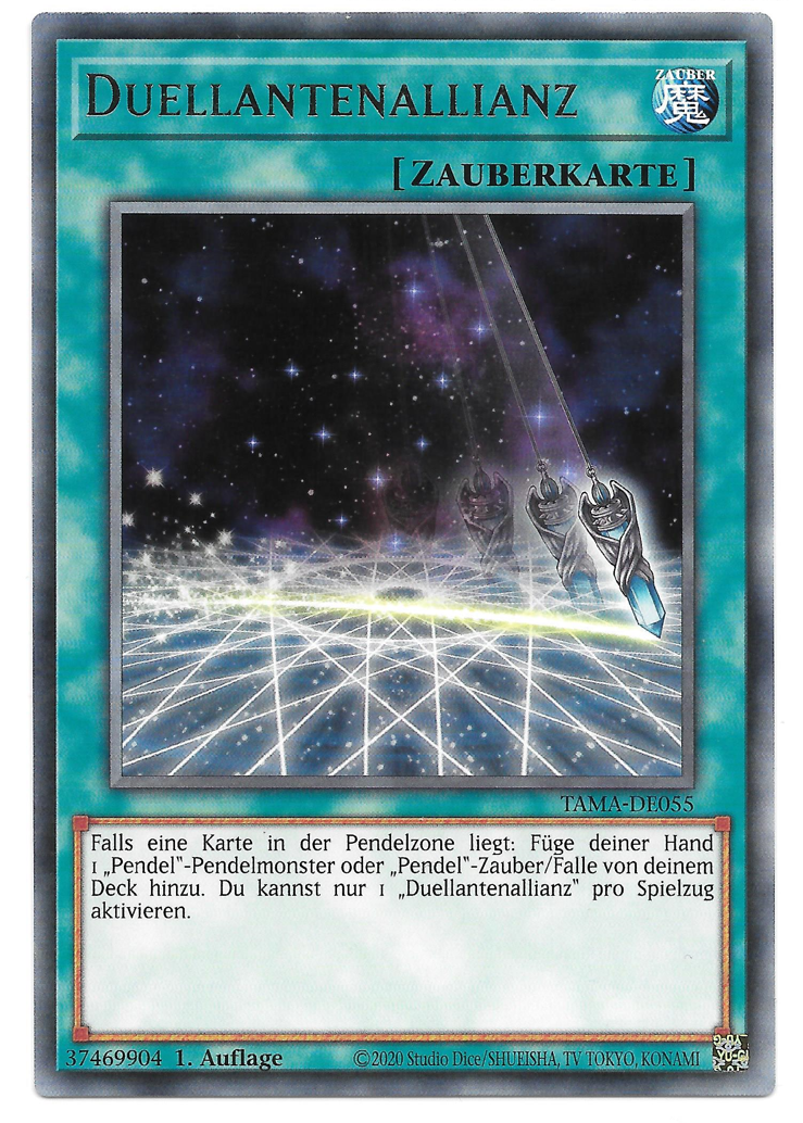 Yu-Gi-Oh! TAMA-DE055 - Duellantenallianz (Rare) - Anime Beyond
