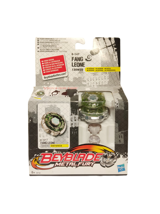 Fang Leone B-147 130 W2D Defense Hasbro Beyblade Metal Fury - Anime Beyond