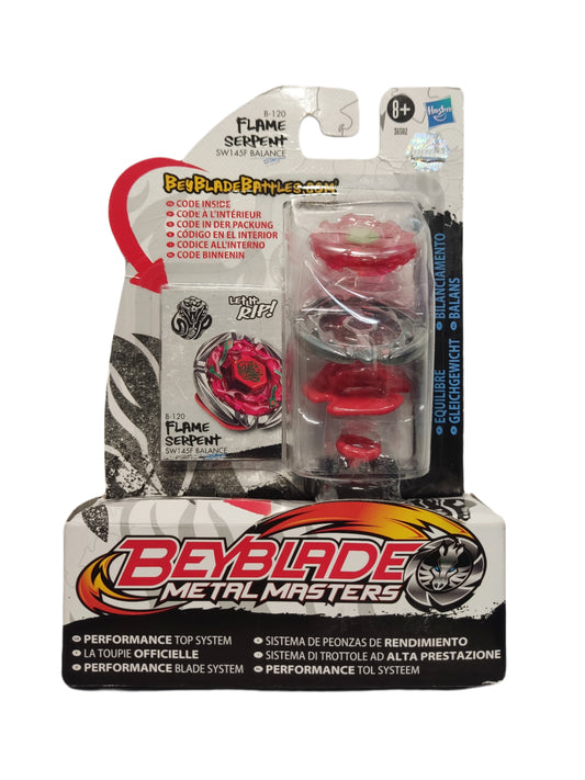 Flame Serpent B-120 SW145F Balance Hasbro Beyblade Metal Masters - Anime Beyond