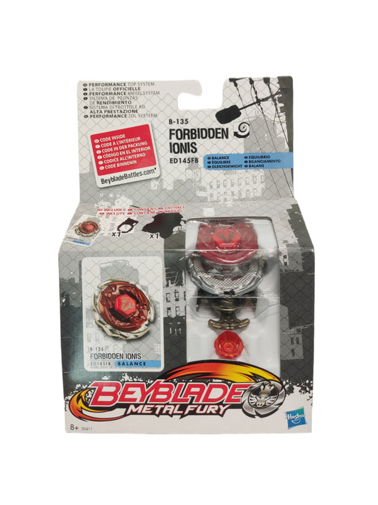 Forbidden Ionis B-135 ED145FB Balance Hasbro Beyblade Metal Fury - Anime Beyond