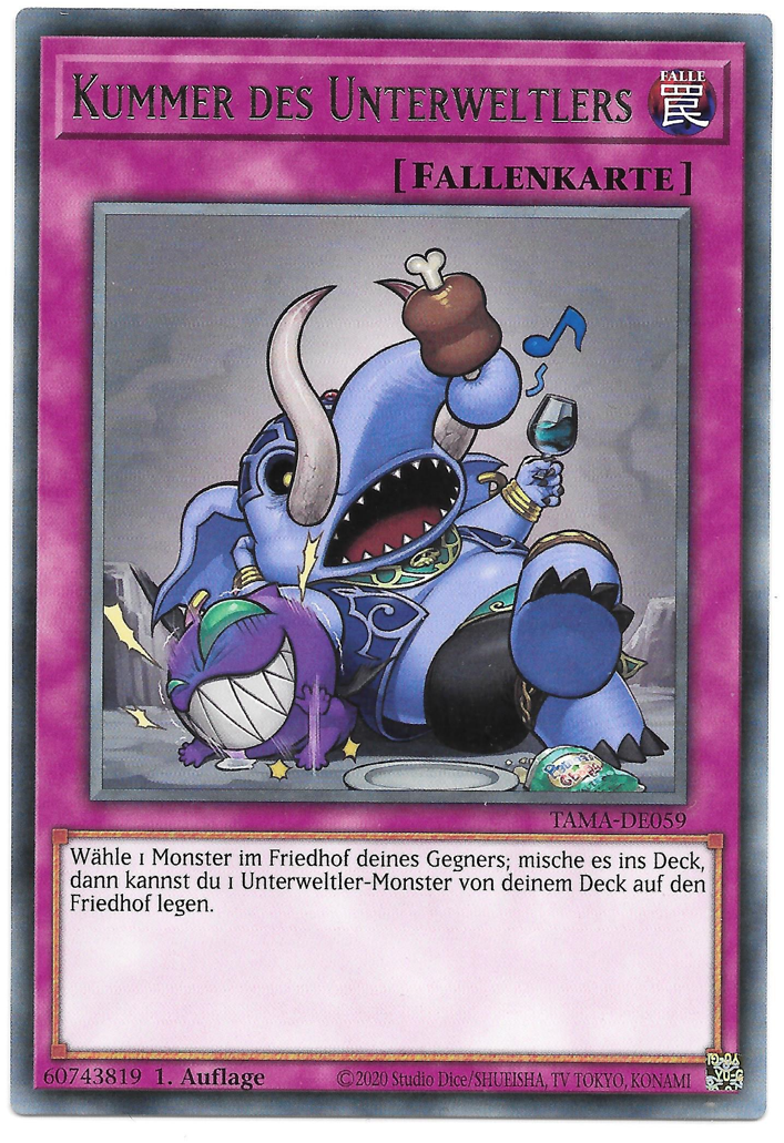 Yu-Gi-Oh! TAMA-DE059 - Kummer des Unterweltlers (Rare) - Anime Beyond
