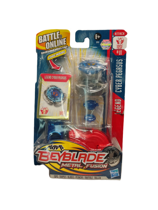 Legend Cyber Pegasus BB-01 105F Attack Hasbro Beyblade Metal Fusion - Anime Beyond