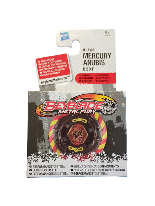Mercury Anubis B-166 85XF Attack Hasbro Beyblade Metal Fury - Anime Beyond