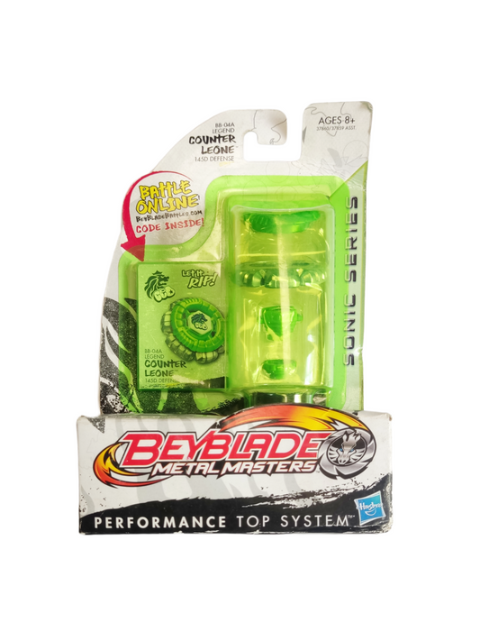 Legend Counter Leone BB-04A 145D Defense Hasbro Beyblade Metal Masters (Sonic Series)
