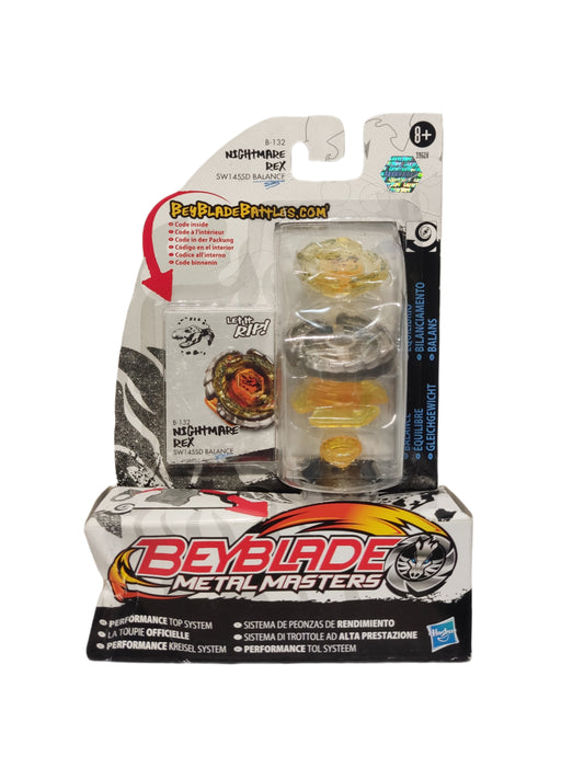 Nightmare Rex B-132 SW145SD Balance Hasbro Beyblade Metal Masters - Anime Beyond