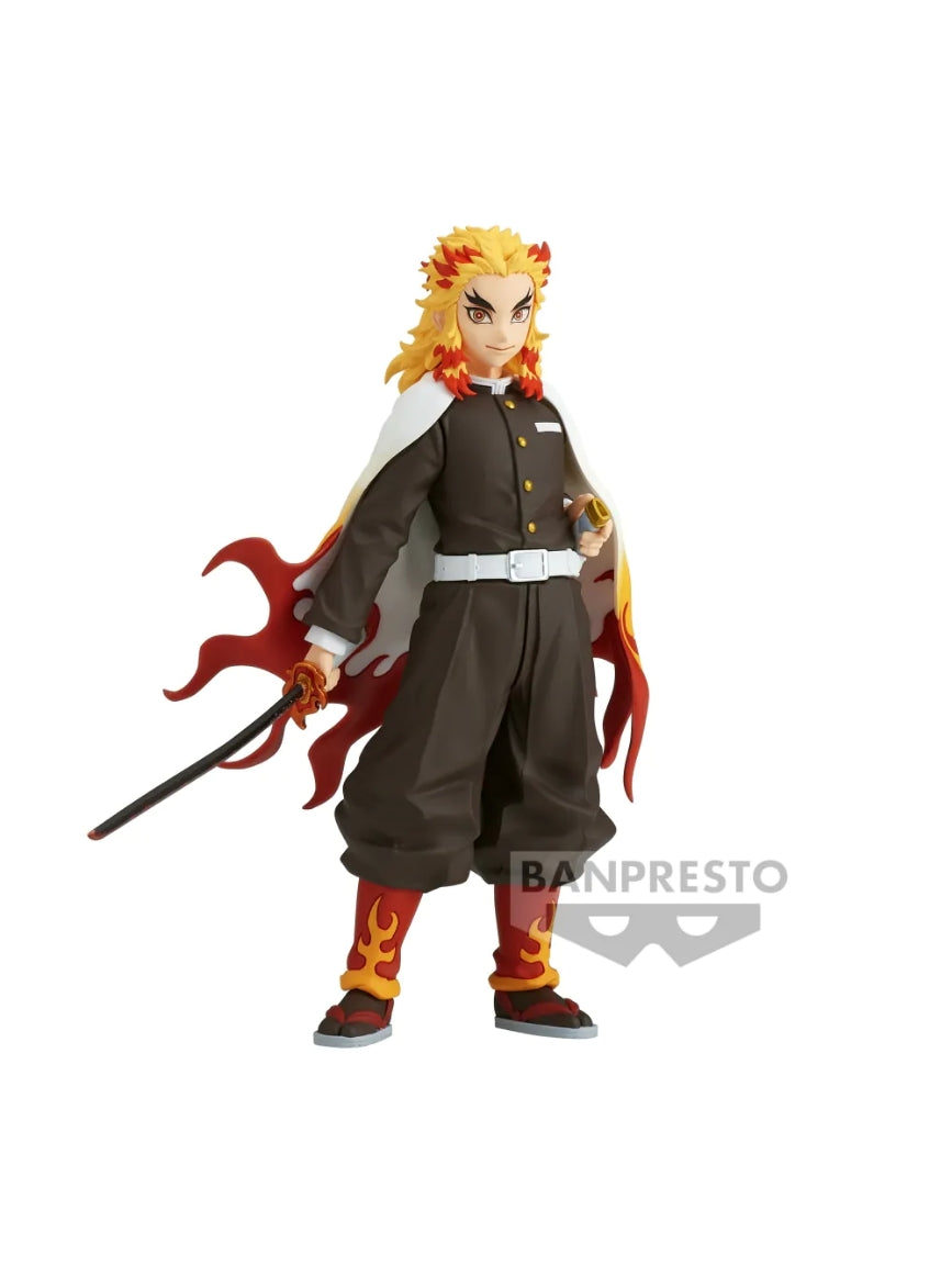 Demon Slayer: Kimetsu no Yaiba - Kyojuro Rengoku Figur - Banpresto - Anime Beyond