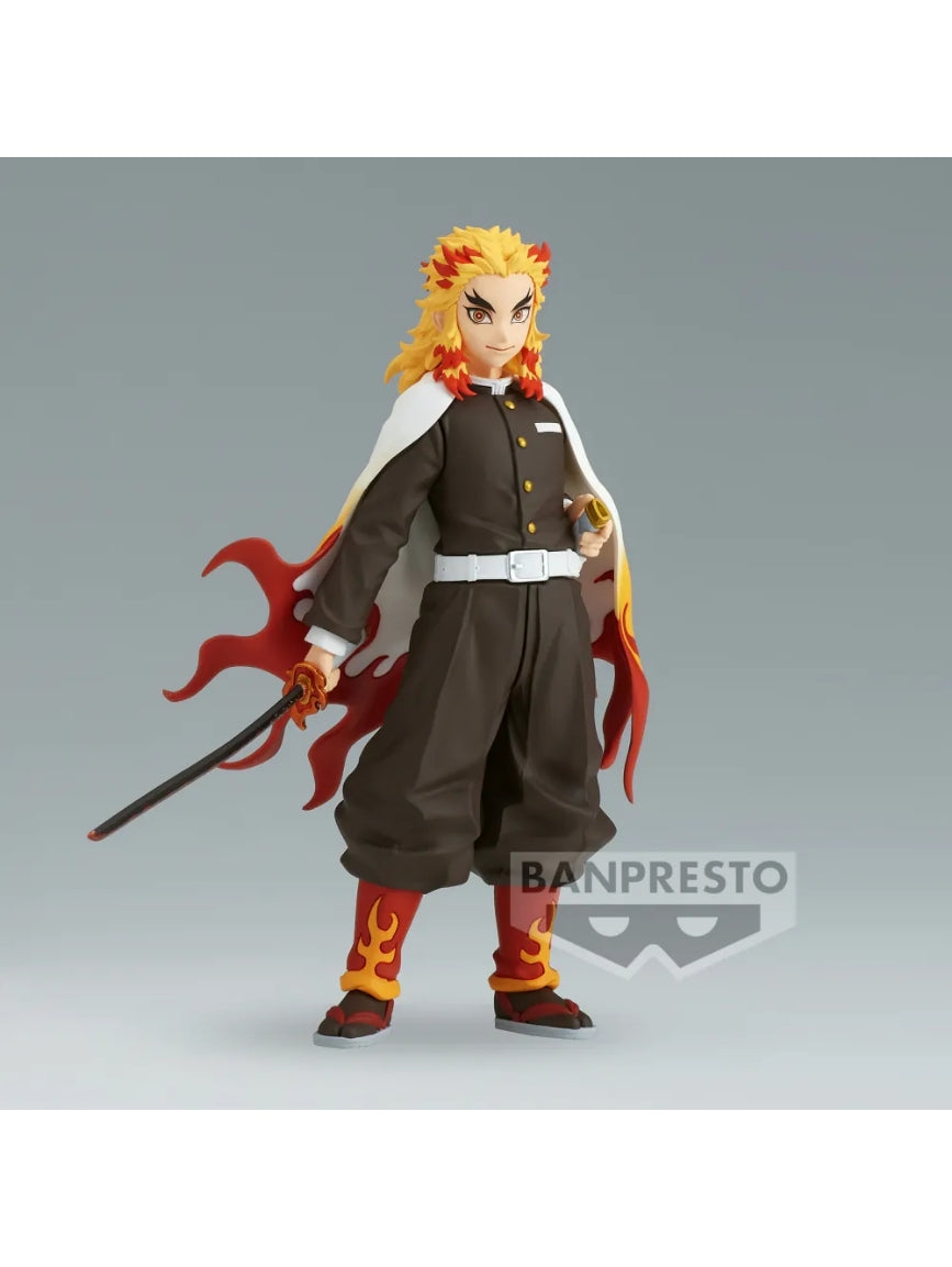 Demon Slayer: Kimetsu no Yaiba - Kyojuro Rengoku Figur - Banpresto - Anime Beyond
