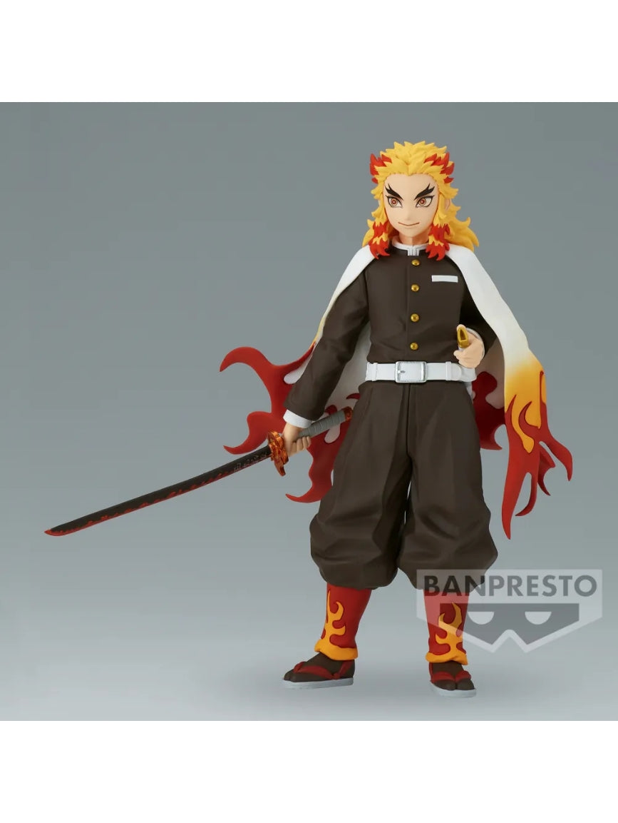 Demon Slayer: Kimetsu no Yaiba - Kyojuro Rengoku Figur - Banpresto - Anime Beyond