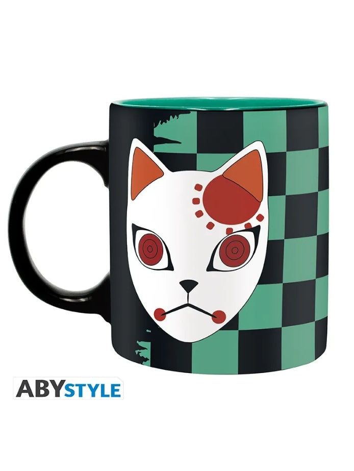 Demon Slayer - Tanjiro Geschenk-Box - 320ml Tasse / Schlüsselanhänger / Notizbuch - Anime Beyond