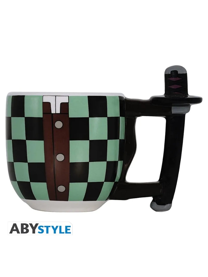 Demon Slayer - Tanjiro Schwert - 3D Tasse 460ml - Anime Beyond