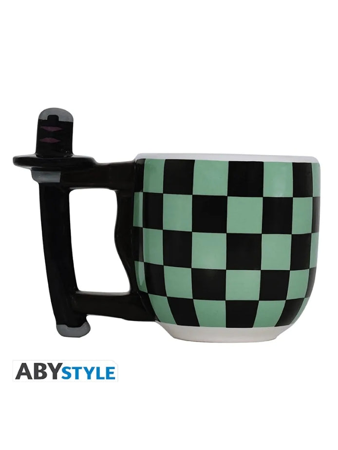 Demon Slayer - Tanjiro Schwert - 3D Tasse 460ml - Anime Beyond