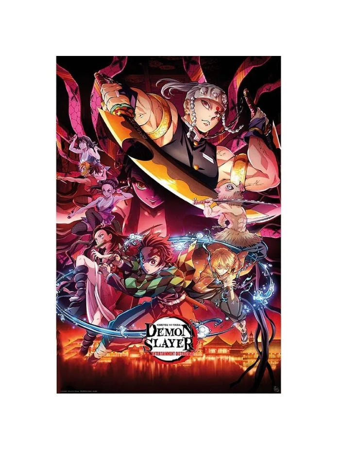 Demon Slayer - Entertainment District Arc - 91,5x61 Poster - Anime Beyond