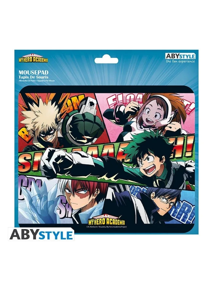 My Hero Academia - Comic Style - Flexibles Mauspad - Anime Beyond