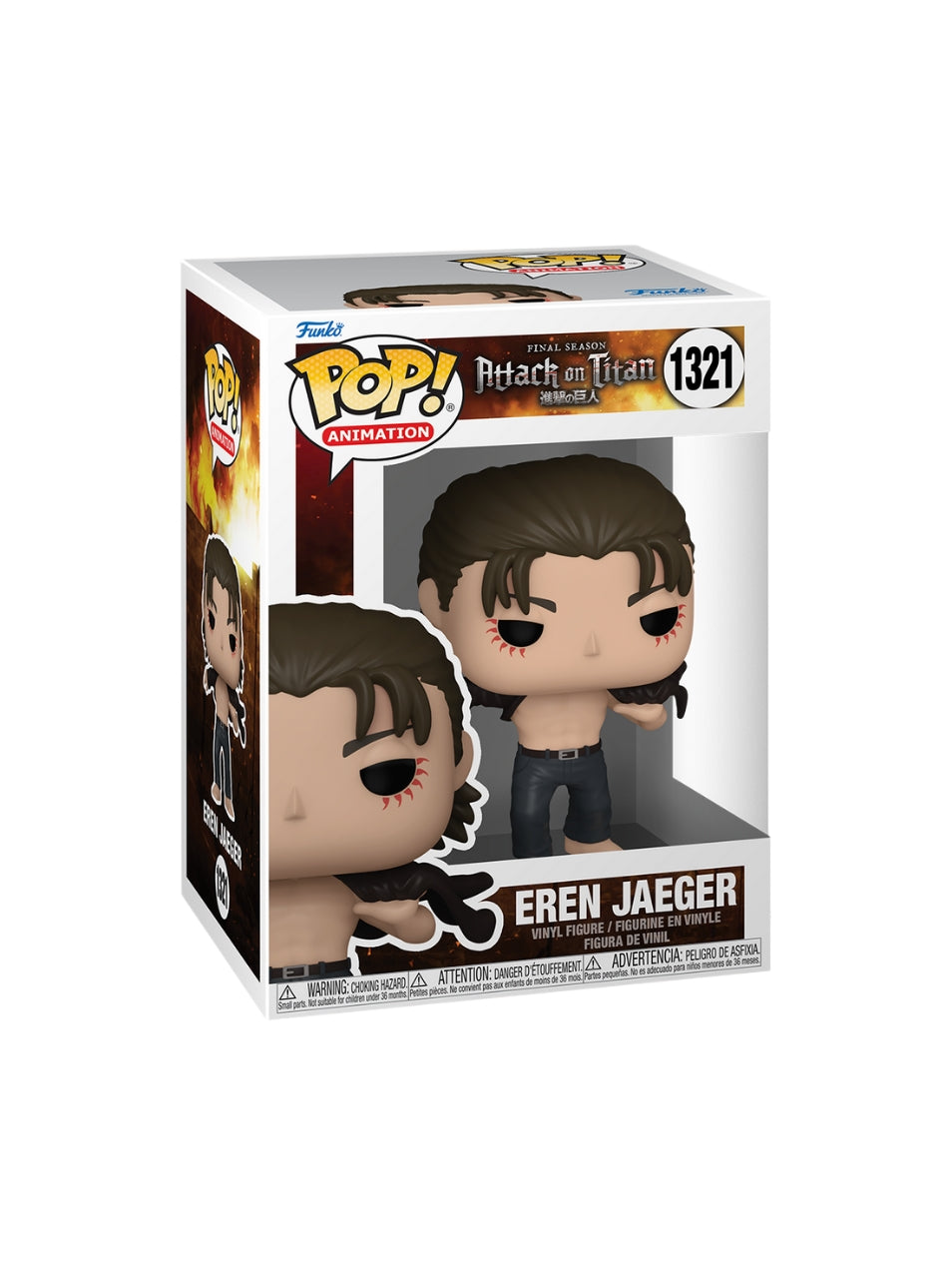 Funko Pop! Animation: Attack on Titan - Eren Jaeger - Anime Beyond