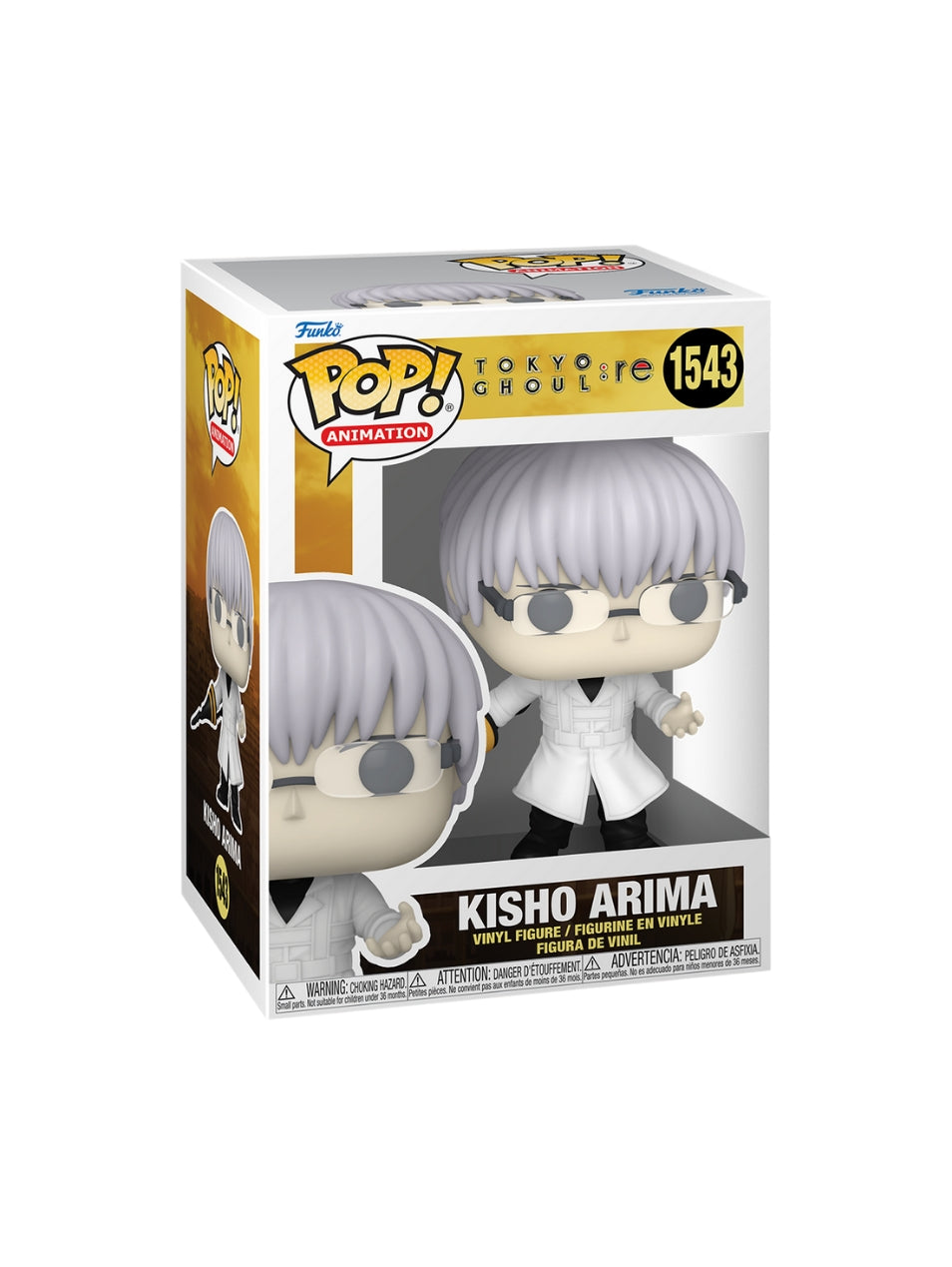 Funko Pop! Animation: Tokyo Ghoul:re - Kisho Arima - Anime Beyond