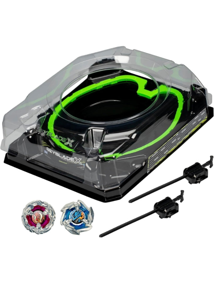 Beyblade X Xtreme Battle Set Dagger Dran 4-60R + Tusk Mammooth 3-60T Hasbro