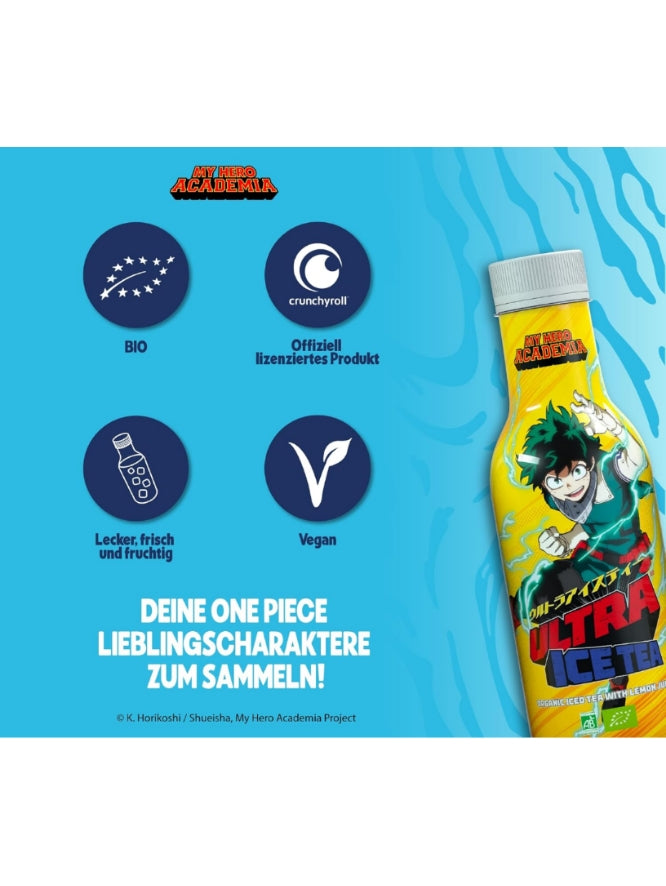 Ultra Ice Tea My Hero Academia - Izuku (Deku) 500ml (Pfand Inkl.)