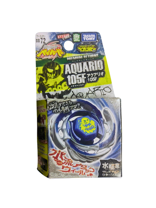 Aquario BB-72 105F Pre-Hybrid Takara Tomy Beyblade