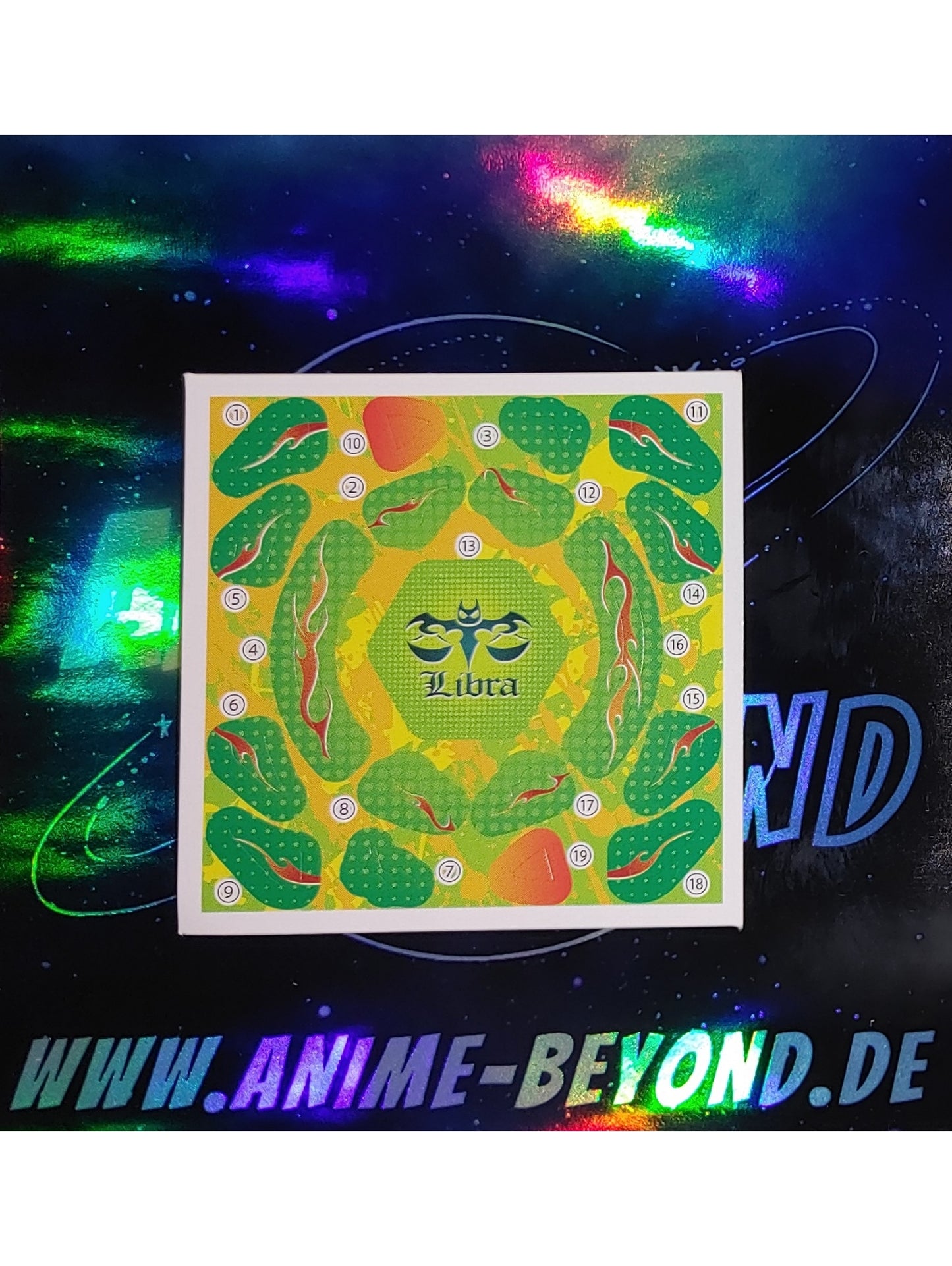 Flame Libra - Ensky Sticker (Nr. 076) - Anime Beyond
