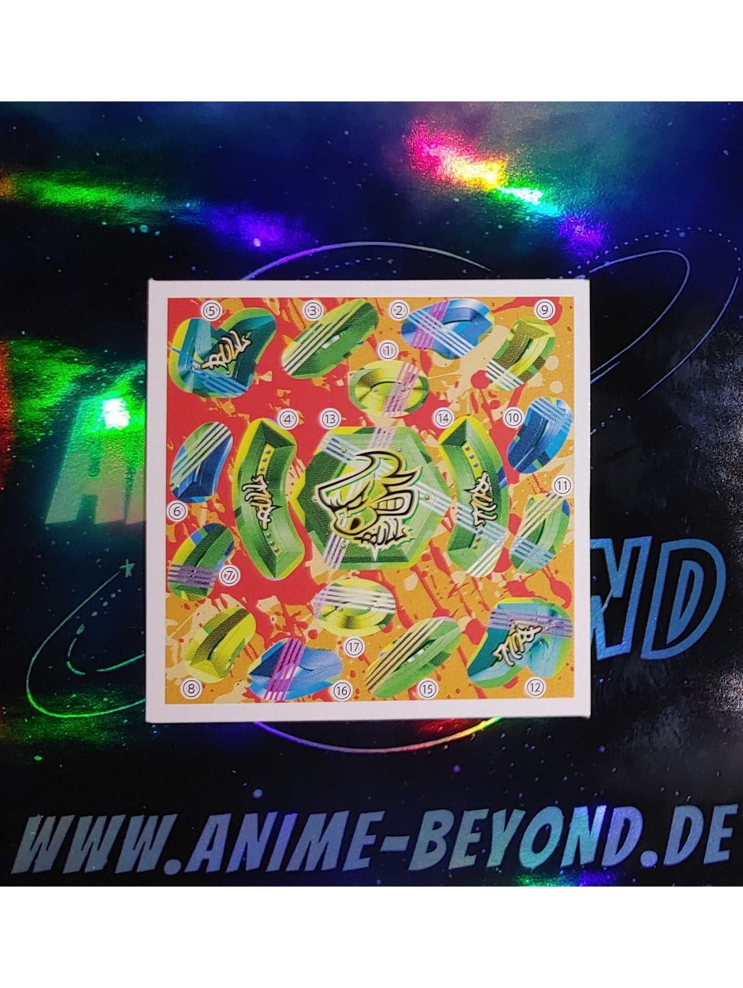 Dark Bull - Ensky Sticker (Nr. 056) - Anime Beyond