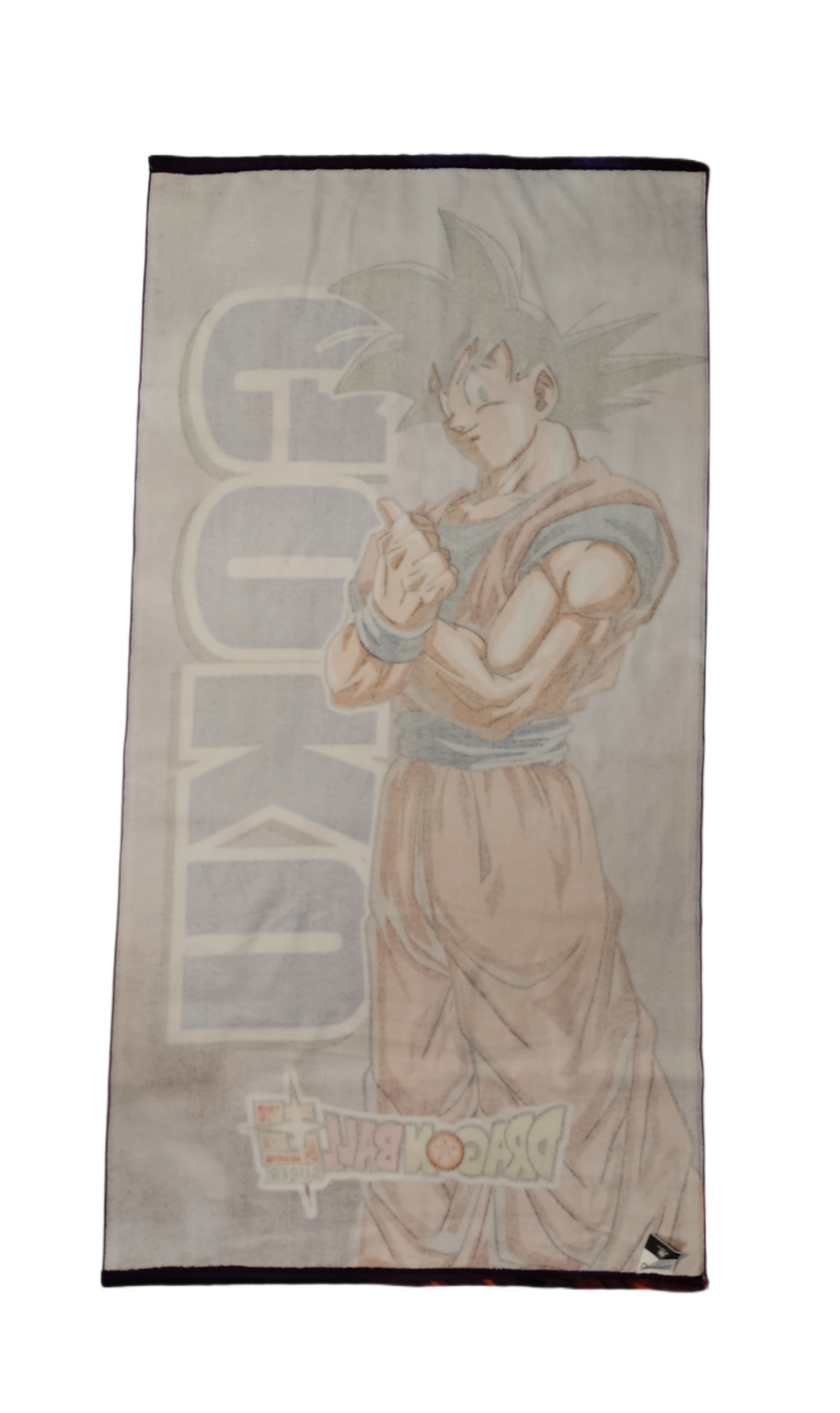 Son Goku - Dragon Ball Super Strandtuch in lila 140x70cm (Polyester) - Anime Beyond