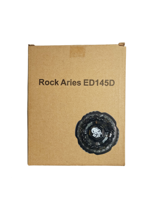 Rock Aries ED145D Black Metal Version Takara Tomy Beyblade