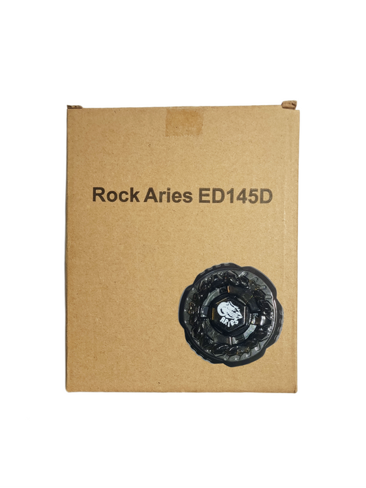 Rock Aries ED145D Black Metal Version Takara Tomy Beyblade - Anime Beyond