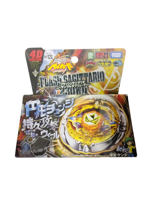 Flash Sagittario BB126 230WD Takara Tomy Beyblade - Anime Beyond