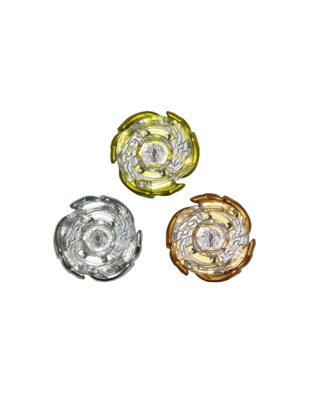 3er Set Galaxy Pegasis Gold / Silber / Bronze BB-70 W105R2F Takara Tomy Beyblade - Anime Beyond