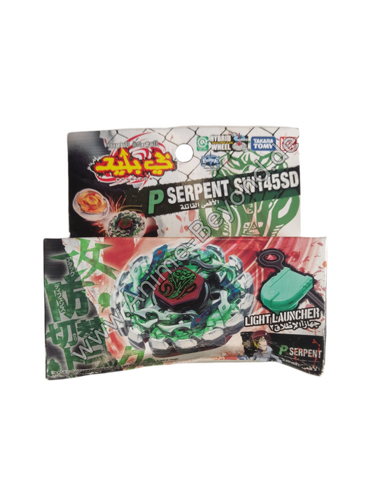 Newboy Poison Serpent SW145SD Takara Tomy Beyblade (beschädigte Verpackung)