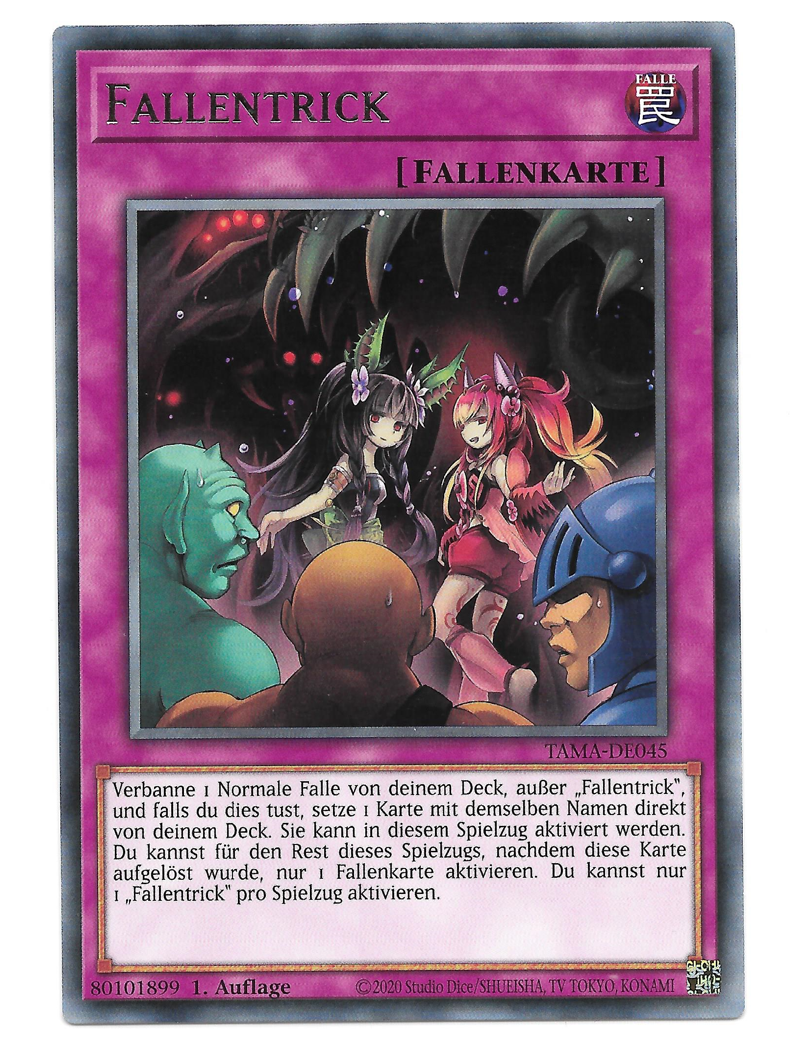 Yu-Gi-Oh! TAMA-DE045 - Fallentrick (Rare) - Anime Beyond