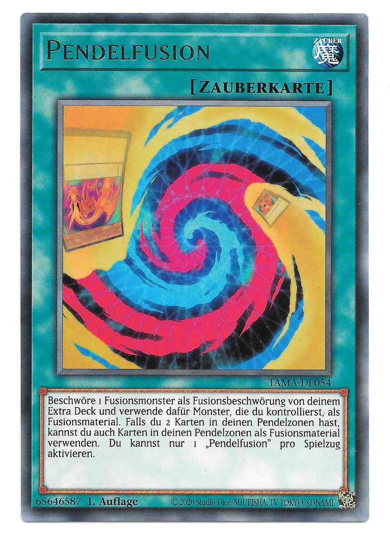 Yu-Gi-Oh! TAMA-DE054 - Pendelfusion (Rare) - Anime Beyond