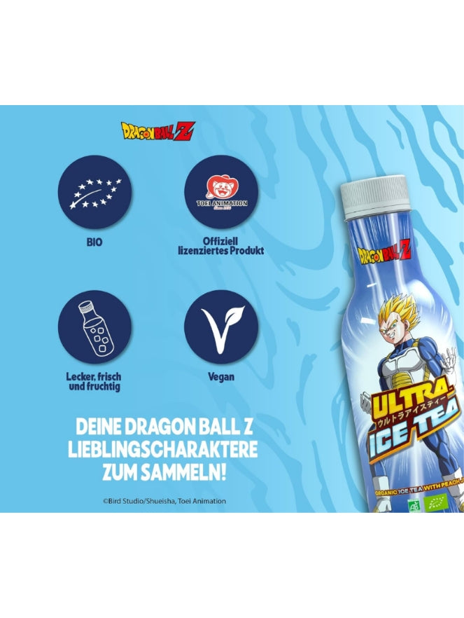 Ultra Ice Tea Dragon Ball Z - Saiyajin Vegeta 500ml (Pfand Inkl.)