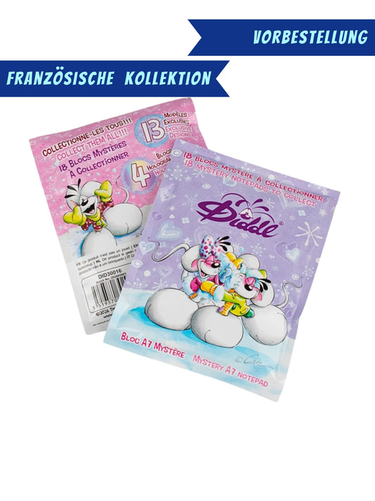 Diddl Mystery Block A7 Blind Bag / 18 Motive zum Sammeln / französische Winterkollektion 2026 ❄️ VORBESTELLUNG