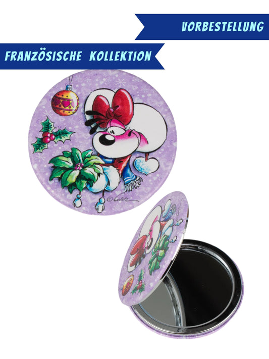 Diddlina Taschenspiegel Lila / französische Winterkollektion 2026 ❄️ VORBESTELLUNG