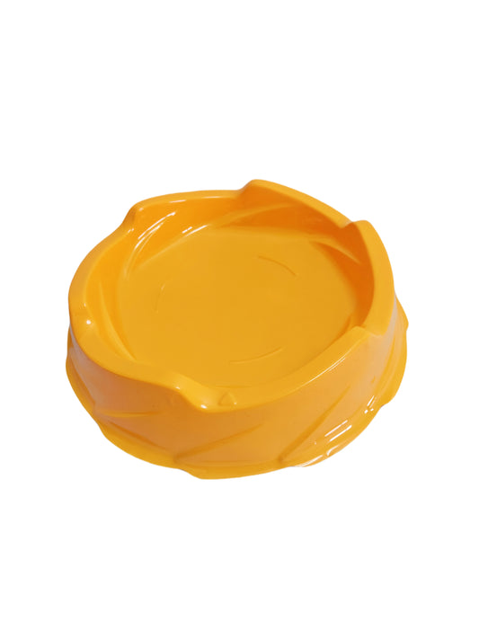 Orangene runde Beyblade Arena - Anime Beyond