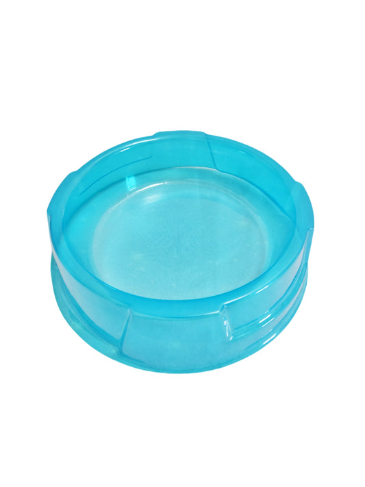 Hellblaue kleine runde Beyblade Arena - Anime Beyond