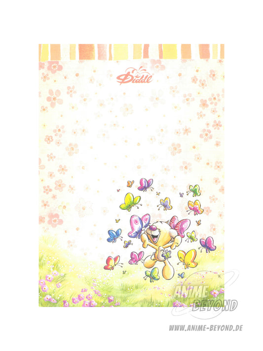 Diddl Duft-Blatt A5 Pimboli Sommer Gelb 2026 Blockfrisch vom Duftblock