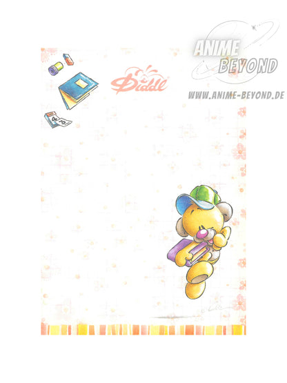 Diddl Duft-Blatt A6 Pimboli Gelb Back to School 2026 Blockfrisch vom Duftblock