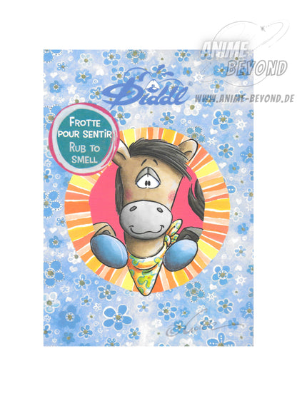 Diddl Duft-Blatt A6 Loupsily Blau Back to School 2026 Blockfrisch vom Duftblock