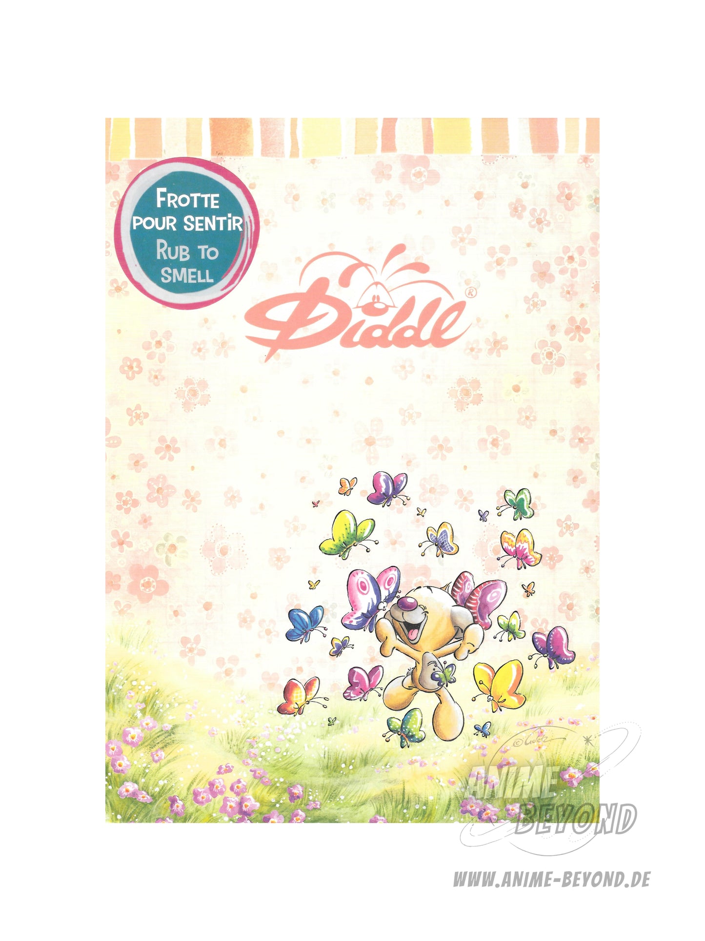 Diddl Duft-Blatt A5 Pimboli Sommer Gelb 2026 Blockfrisch vom Duftblock